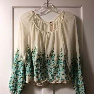 Awesome Fee People embroidered shirt!!!